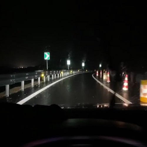Всепогодная разметка дорог на Шаньдунском шоссе
